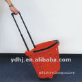 2012 Hot Sale Rolling Shopping Basket With Telescopic Handle